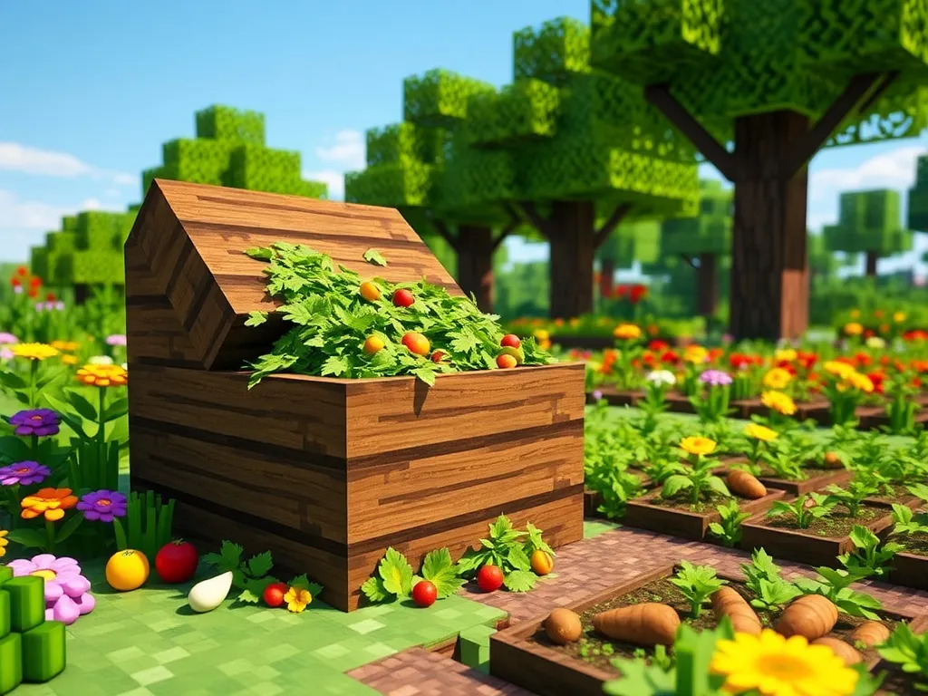 Jak zrobić kompostownik w Minecraft? Przewodnik krok po kroku