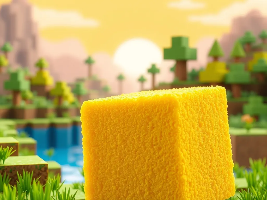 Jak zrobić gąbkę w Minecraft? Przewodnik krok po kroku