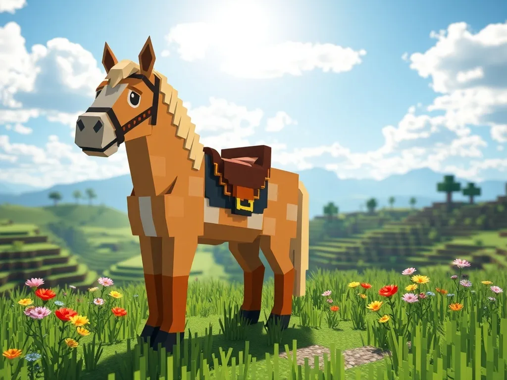 Minecraft – jak oswoić konia i ujeżdżać go w grze?