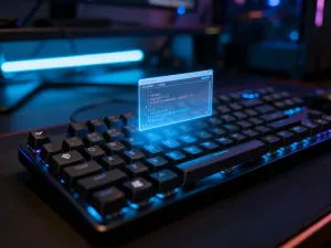 Zdrapka Super 7 z odsłoniętymi szczęśliwymi siódemkami na drewnianym stole, budząca emocje związane z wygraną.