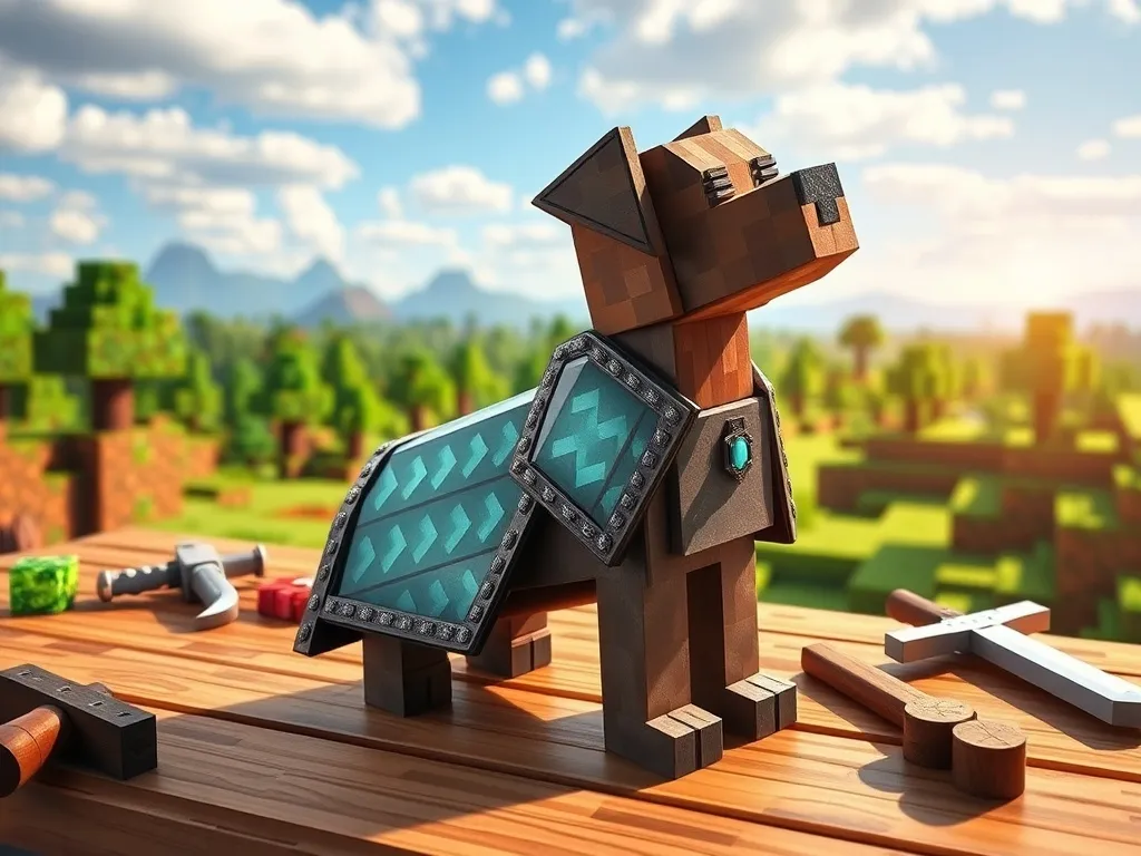 Jak zrobić zbroję dla psa w Minecraft? Przewodnik krok po kroku